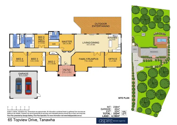 Floorplan of Homely house listing, 65 Topview Drive, Tanawha QLD 4556