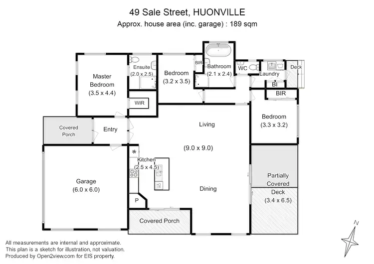 Floorplan of Homely house listing, 49 Sale St, Huonville TAS 7109