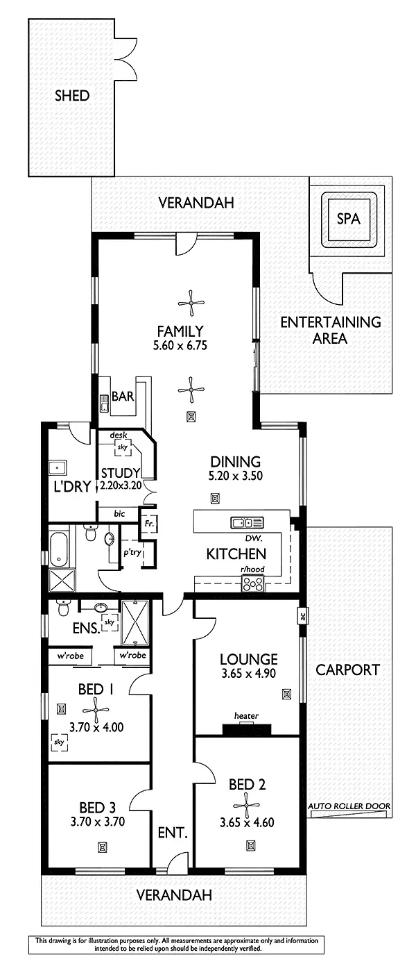 Floorplan of Homely house listing, 10 Sarah Street, Marleston SA 5033