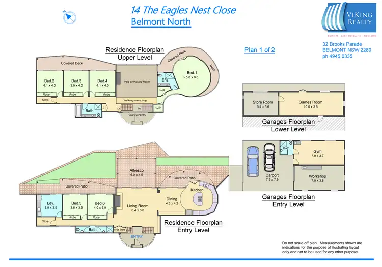 Floorplan of Homely rural property listing, 14 Eagles Nest Close, Belmont North NSW 2280