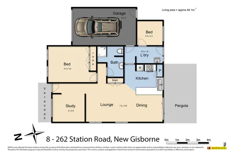 Floorplan of Homely unit listing, 8/262 Station Road, New Gisborne VIC 3438