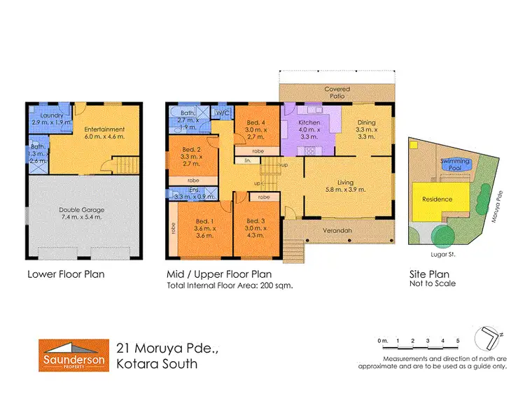 Floorplan of Homely house listing, 21 Moruya Parade, Kotara South NSW 2289