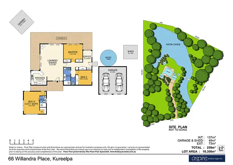 Floorplan of Homely house listing, 66 Willandra Place, Kureelpa QLD 4560