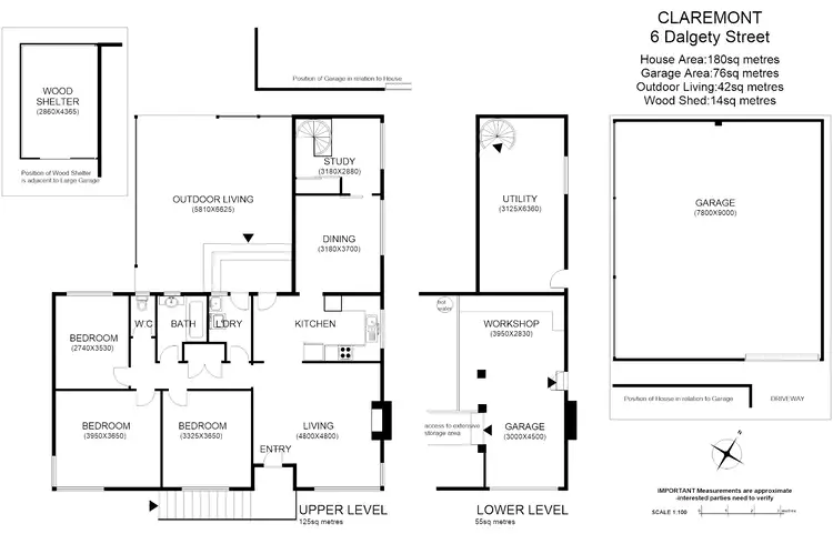 Floorplan of Homely house listing, 6 Dalgety St, Claremont TAS 7011