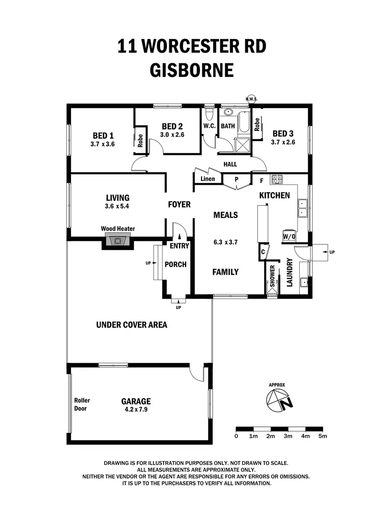 Floorplan of Homely house listing, 11 Worcester Road, Gisborne VIC 3437