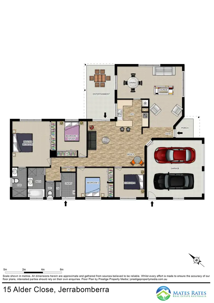 Floorplan of Homely house listing, 15 Alder Close, Jerrabomberra NSW 2619