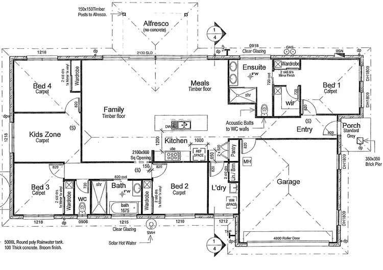 Floorplan of Homely house listing, 4 Fairview Ct, Mooloolah Valley QLD 4553