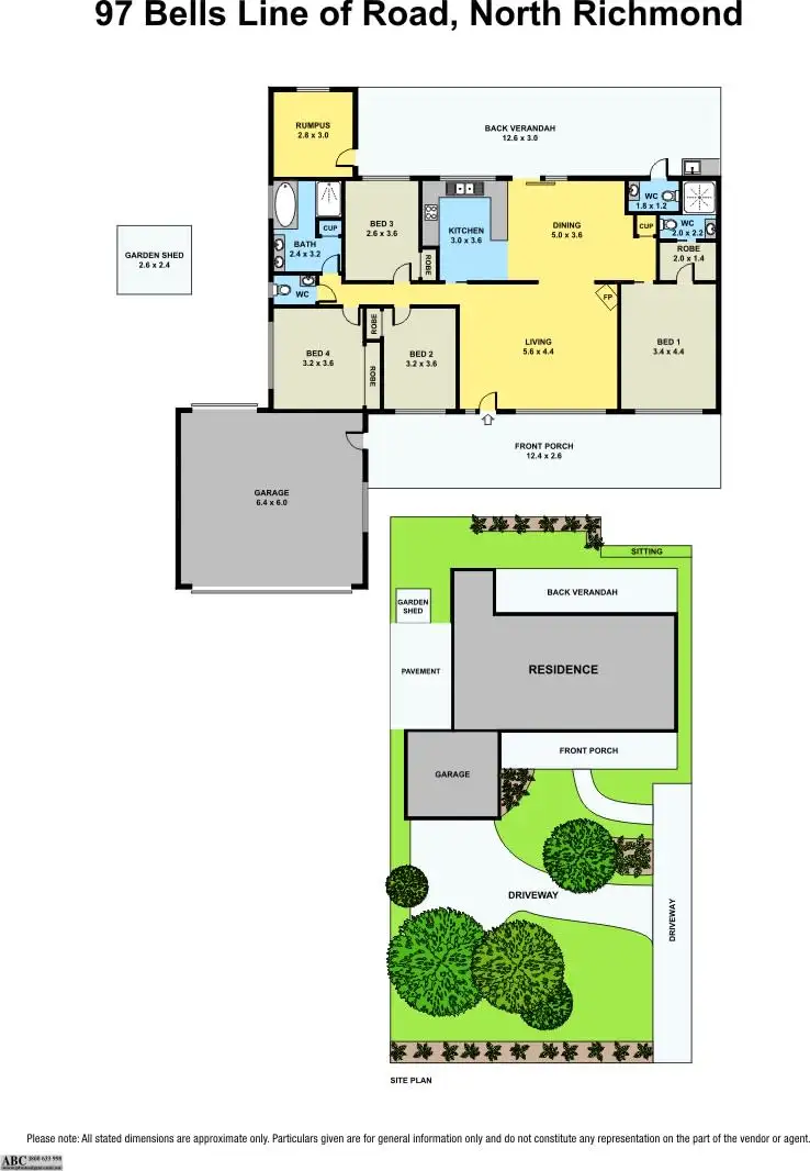 Floorplan of Homely house listing, 97 Bells Line Of Road, North Richmond NSW 2754