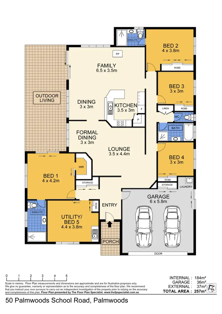 Floorplan of Homely house listing, 50 Palmwoods School Road, Palmwoods QLD 4555