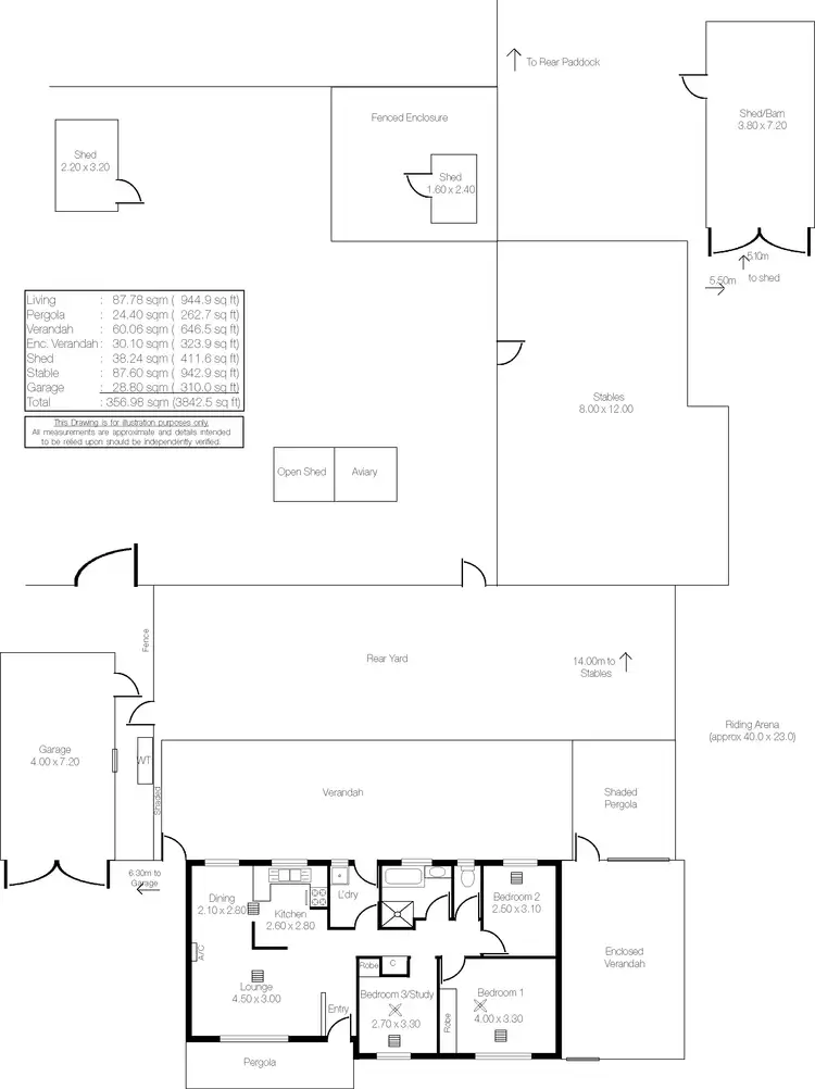 Floorplan of Homely house listing, 94 Bethesda Road, Lewiston SA 5501