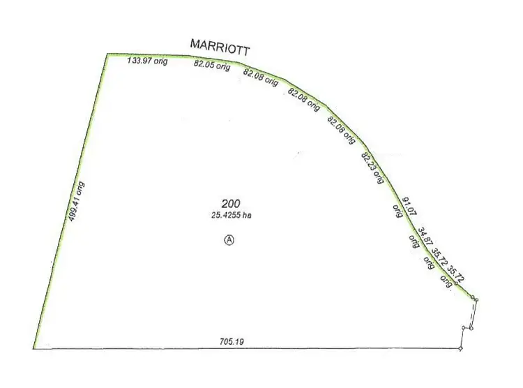 Floorplan of Homely rural property listing, L200 Marriott Road, Brunswick WA 6224