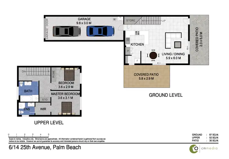 Floorplan of Homely unit listing, 6/14 Twenty Fifth Avenue, Palm Beach QLD 4221