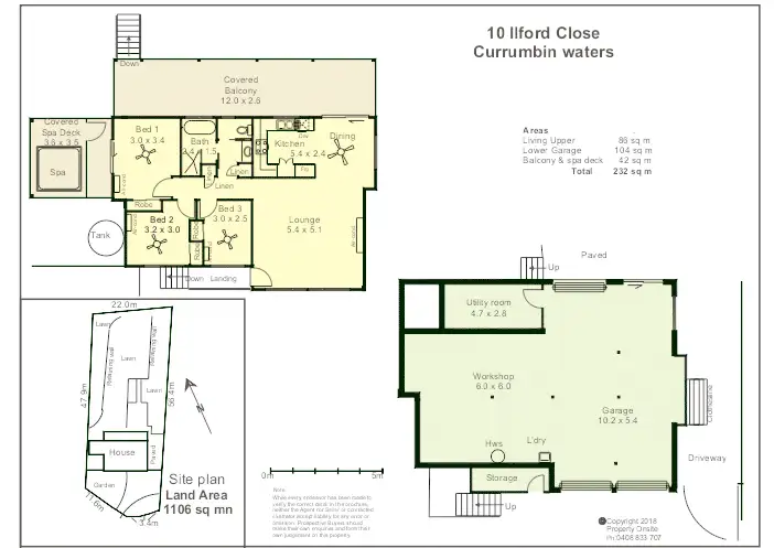 Floorplan of Homely house listing, 10 Ilford Close, Currumbin Waters QLD 4223