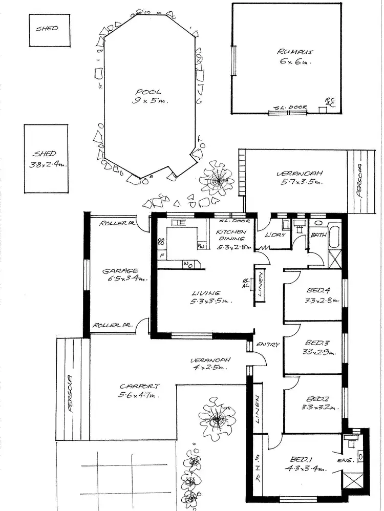 Floorplan of Homely house listing, 4 Mayfield Street, Para Hills SA 5096