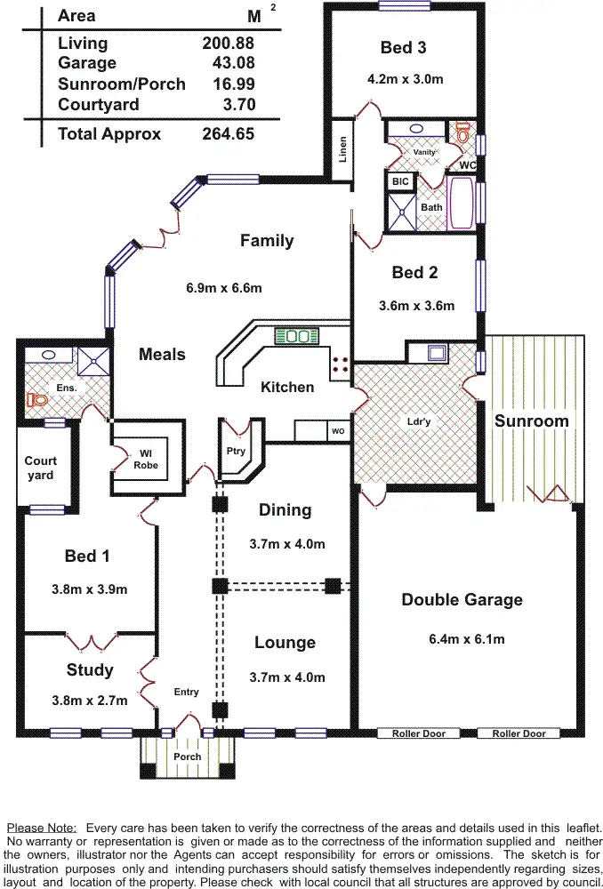 Floorplan of Homely house listing, Address available on request