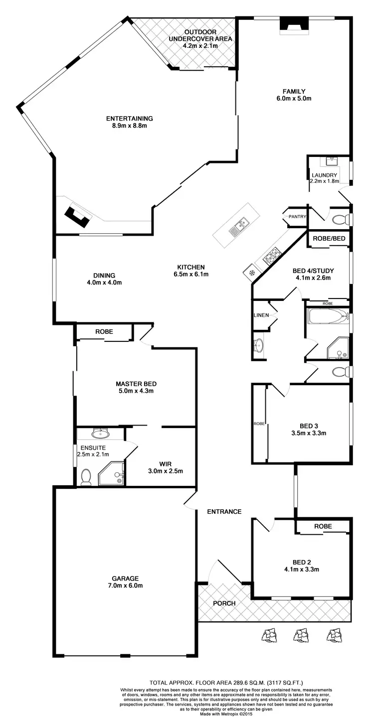 Floorplan of Homely house listing, 9 Weston Place, Horsley NSW 2530