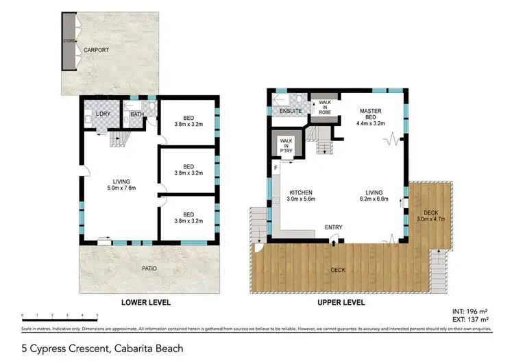 Floorplan of Homely house listing, 5 Cypress Crescent, Cabarita Beach NSW 2488
