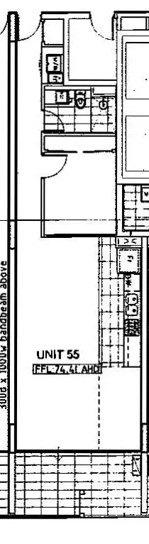 Floorplan of Homely apartment listing, 55/100 Keilor Road, Essendon VIC 3040