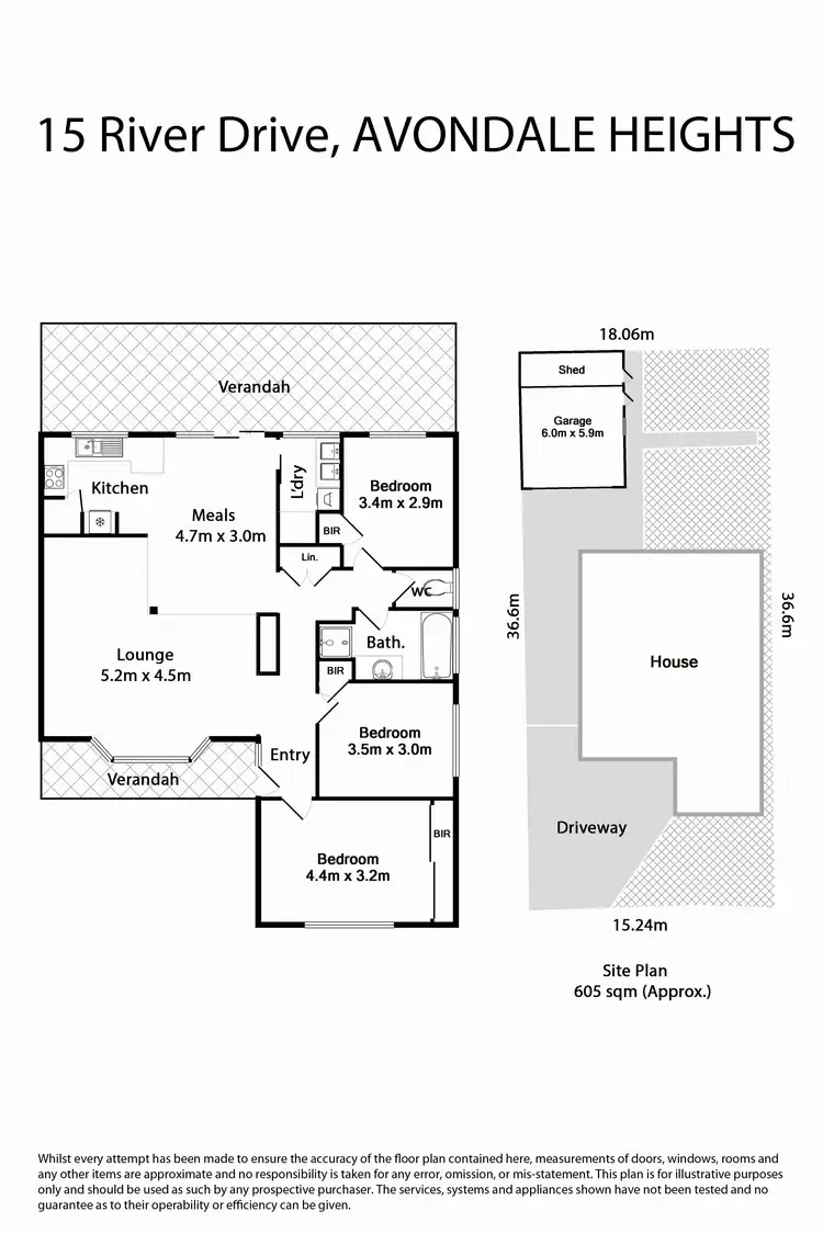Floorplan of Homely house listing, 15 River Drive, Avondale Heights VIC 3034