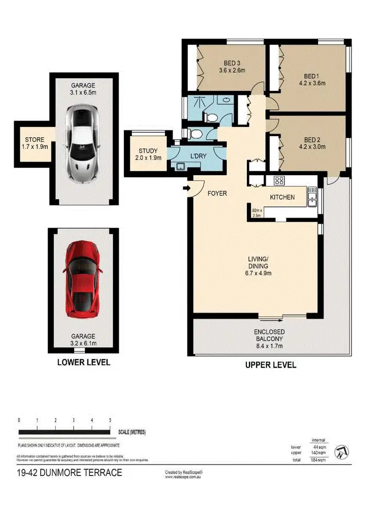 Floorplan of Homely unit listing, 19/42 Dunmore Tce, Auchenflower QLD 4066