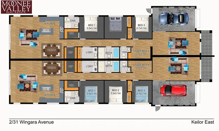 Floorplan of Homely unit listing, 2/31 Wingara Avenue, Keilor East VIC 3033