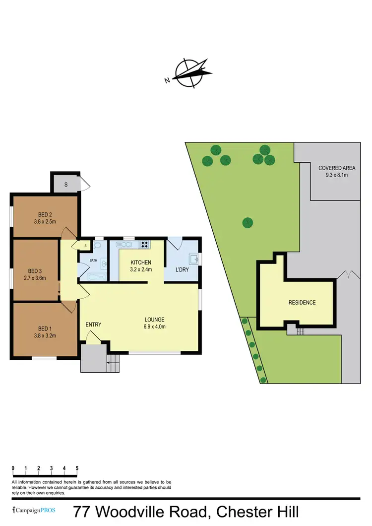 Floorplan of Homely house listing, 77 Woodville Road, Chester Hill NSW 2162
