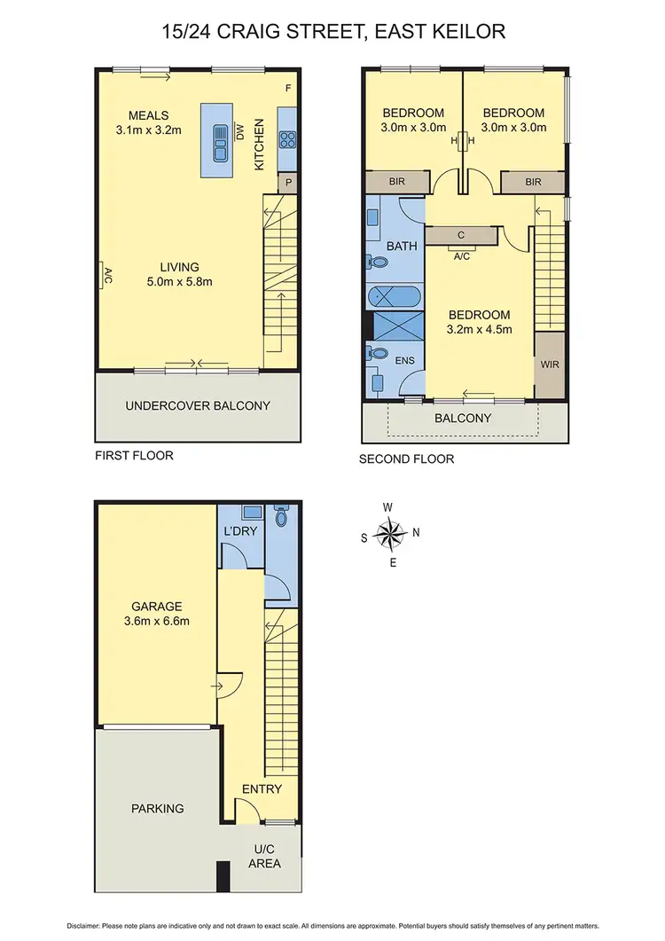 Floorplan of Homely house listing, 15/24 Craig Street, Keilor East VIC 3033