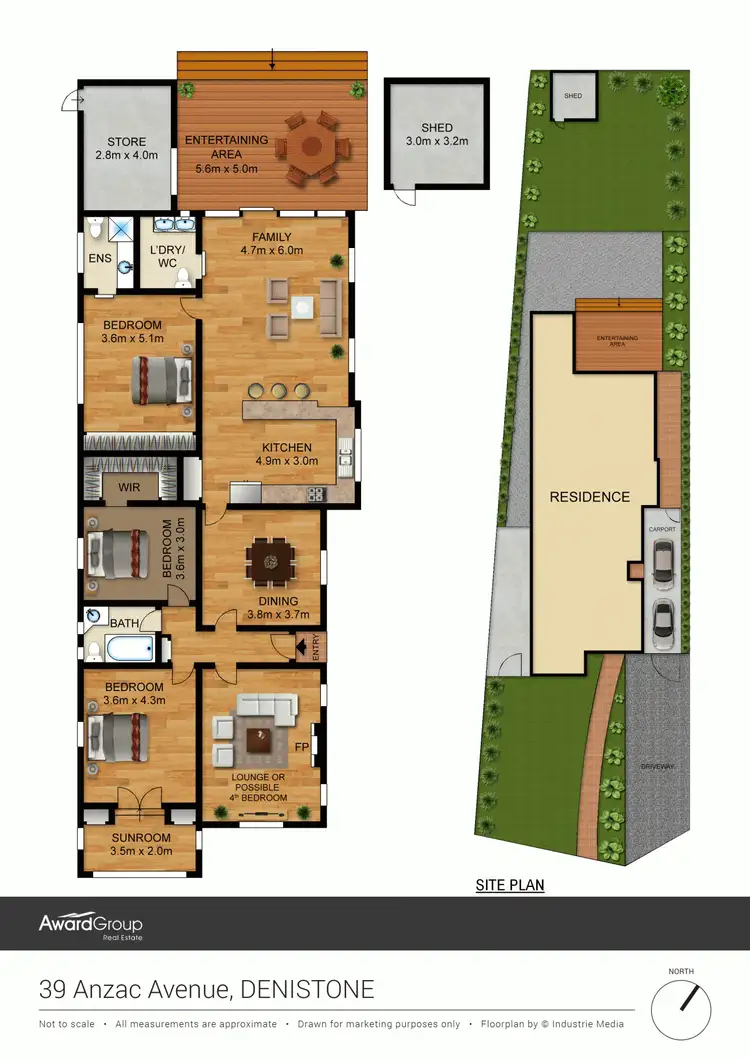 Floorplan of Homely house listing, 39 Anzac Avenue, Denistone NSW 2114