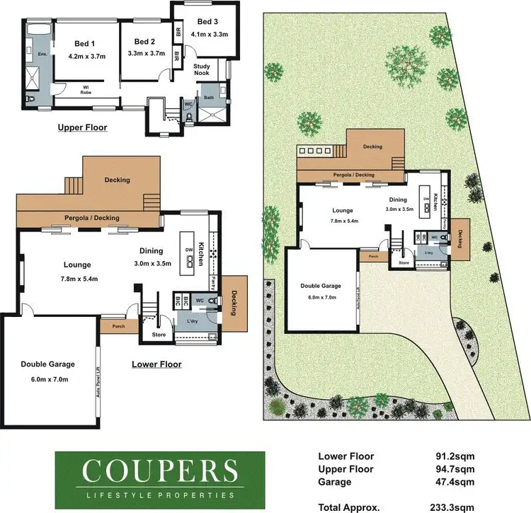 Floorplan of Homely house listing, 30 The Ridge Road, Fingal VIC 3939