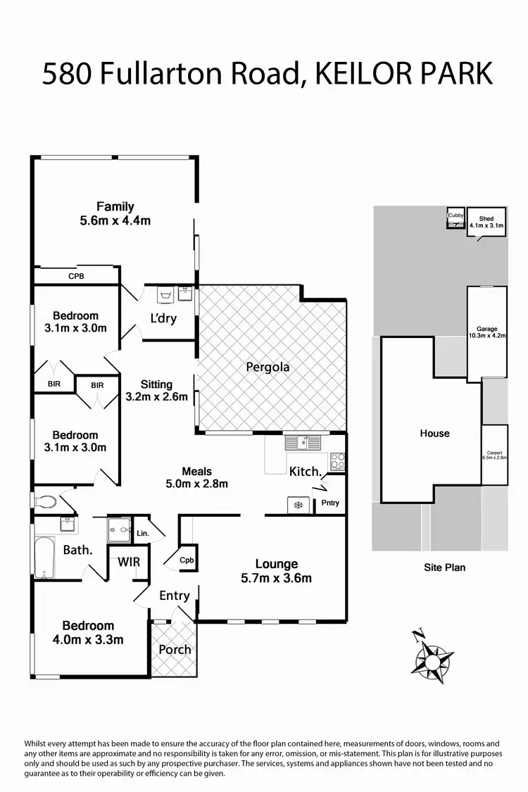 Floorplan of Homely house listing, 580 Fullarton Road, Keilor Park VIC 3042