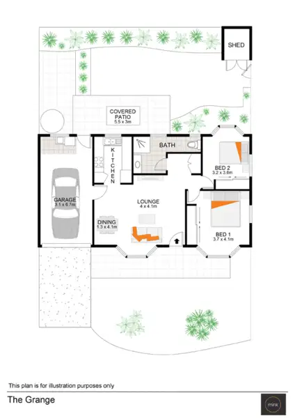 Floorplan of Homely villa listing, 12/10 Melody Court, Warana QLD 4575