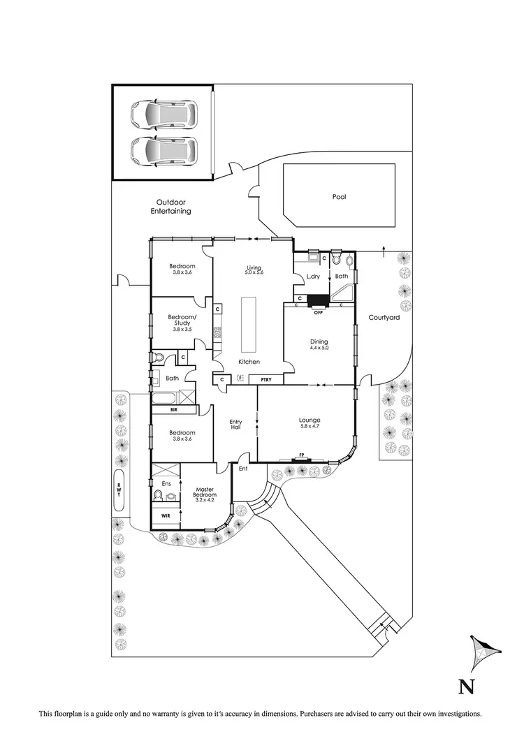 Floorplan of Homely house listing, 64 Union Street, Brighton East VIC 3187