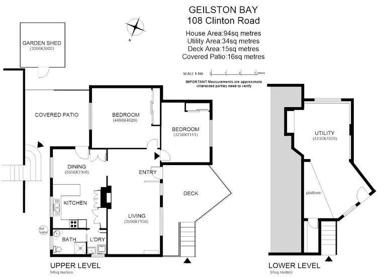Floorplan of Homely house listing, 108 Clinton Rd, Geilston Bay TAS 7015