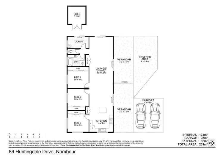 Floorplan of Homely house listing, 89 Huntingdale Drive, Nambour QLD 4560