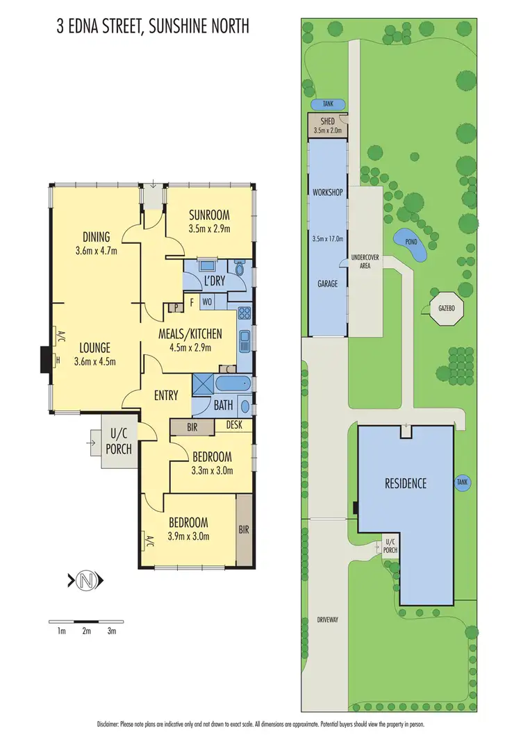 Floorplan of Homely house listing, 3 Edna Street, Sunshine North VIC 3020
