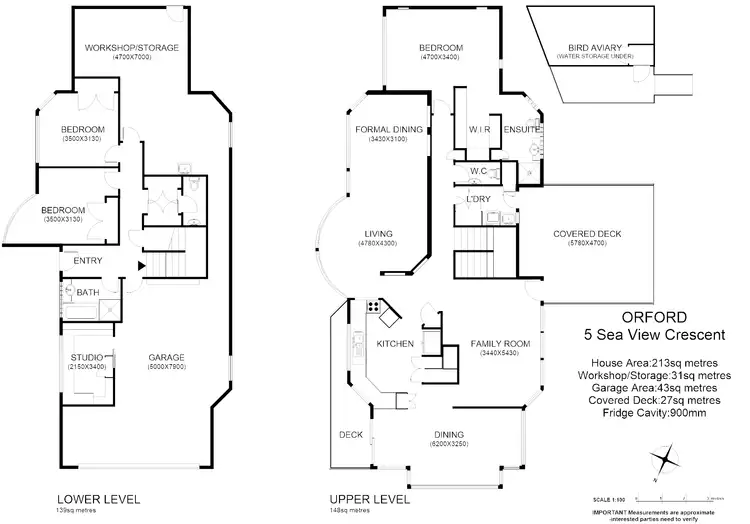 Floorplan of Homely house listing, 5 Sea View Cres, Orford TAS 7190