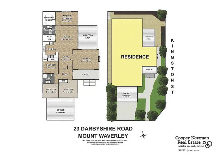Floorplan of Homely house listing, 23 Darbyshire Road, Mount Waverley VIC 3149