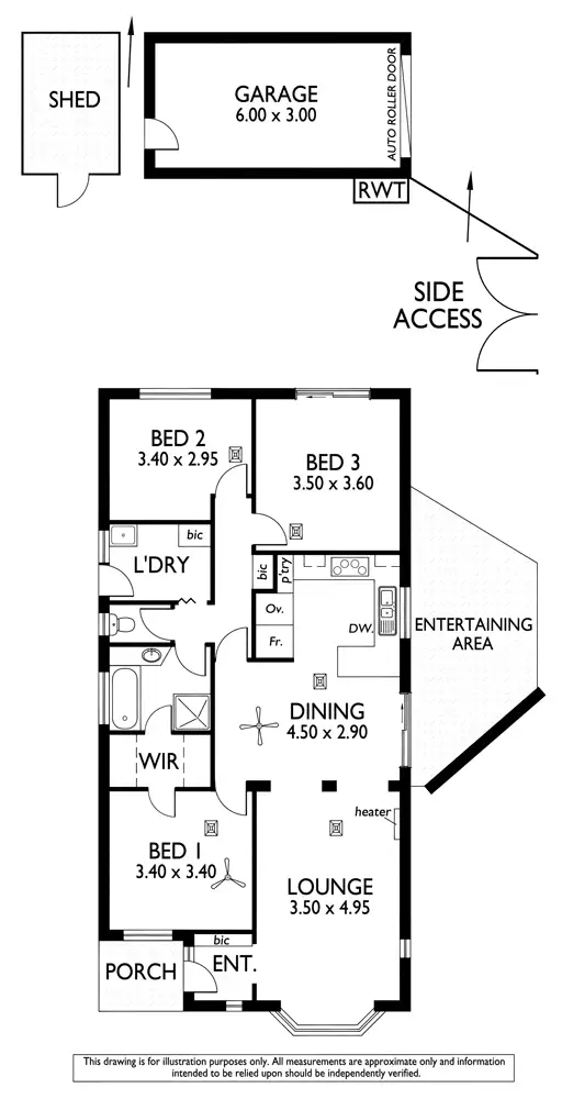Floorplan of Homely house listing, 28 Bath Street, Glenelg South SA 5045