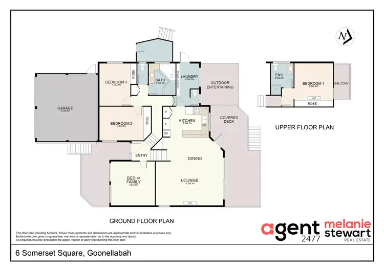 Floorplan of Homely house listing, 6 Somerset Sq, Goonellabah NSW 2480
