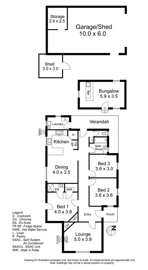 Floorplan of Homely house listing, 4 Barringo Road, New Gisborne VIC 3438