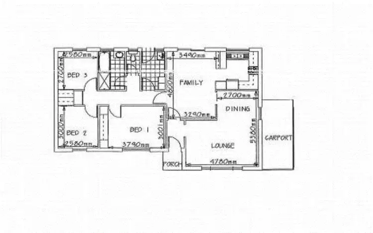 Floorplan of Homely house listing, 3/17 Hoods Road, Northfield SA 5085