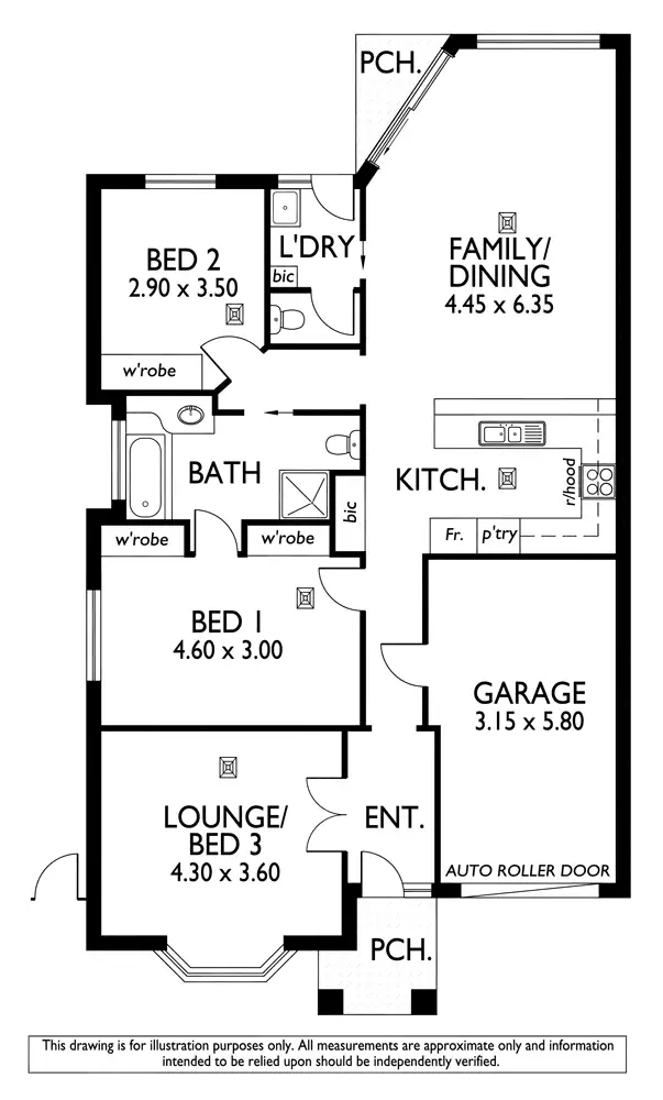 Floorplan of Homely house listing, 7B McArthur Avenue, Kurralta Park SA 5037