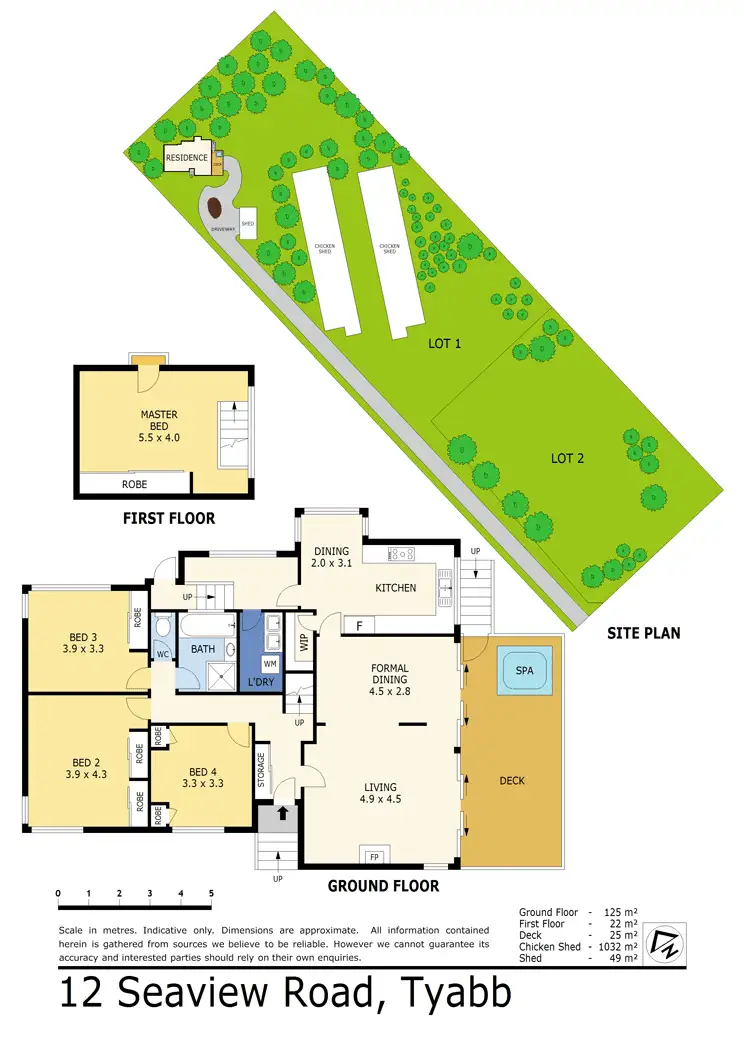 Floorplan of Homely rural property listing, 12 Seaview Road, Tyabb VIC 3913