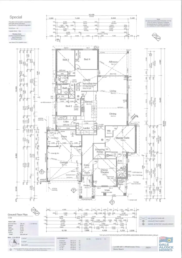 Floorplan of Homely house listing, 31 Whitehorses Dr, Burns Beach WA 6028