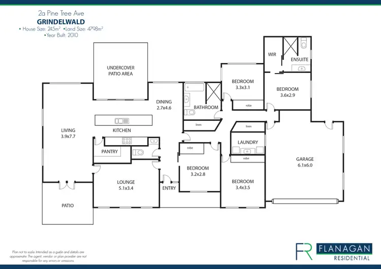 Floorplan of Homely house listing, 2a Pine Tree Avenue, Grindelwald TAS 7277
