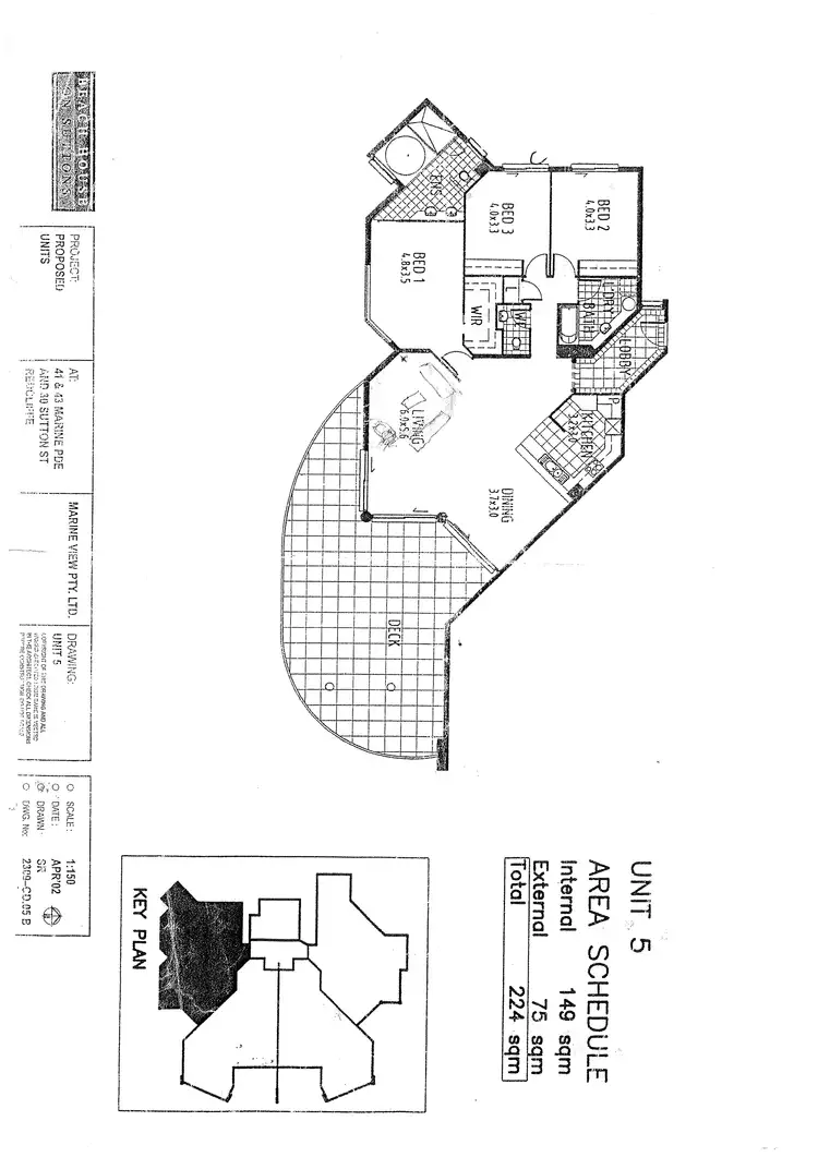 Floorplan of Homely unit listing, 5/43 Marine Parade, Redcliffe QLD 4020
