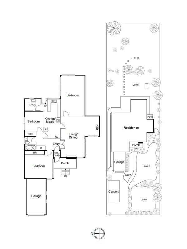 Floorplan of Homely house listing, 5 Hillside Parade, Glen Iris VIC 3146