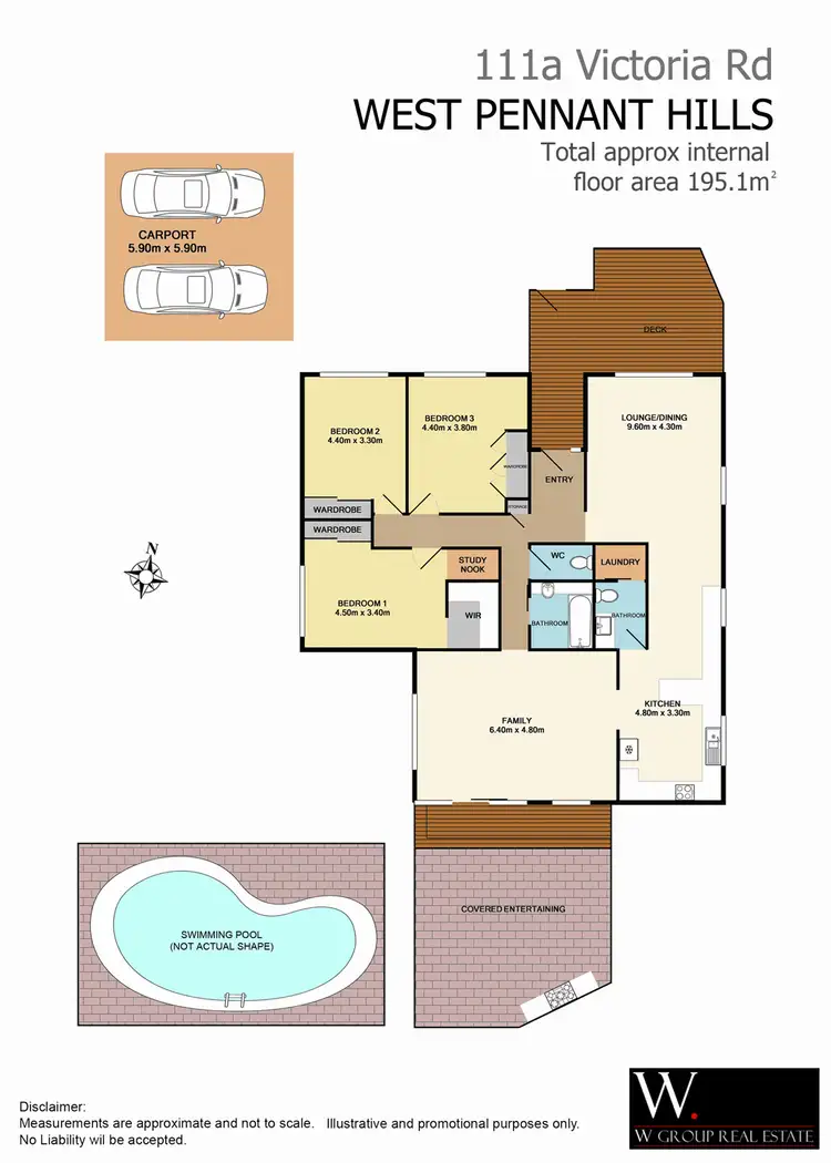 Floorplan of Homely house listing, 111a Victoria Road, West Pennant Hills NSW 2125