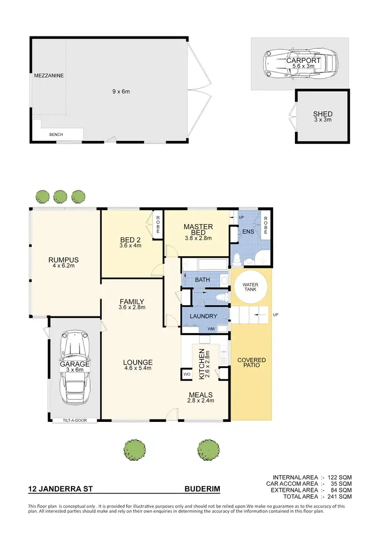 Floorplan of Homely house listing, 12 Janderra St, Buderim QLD 4556