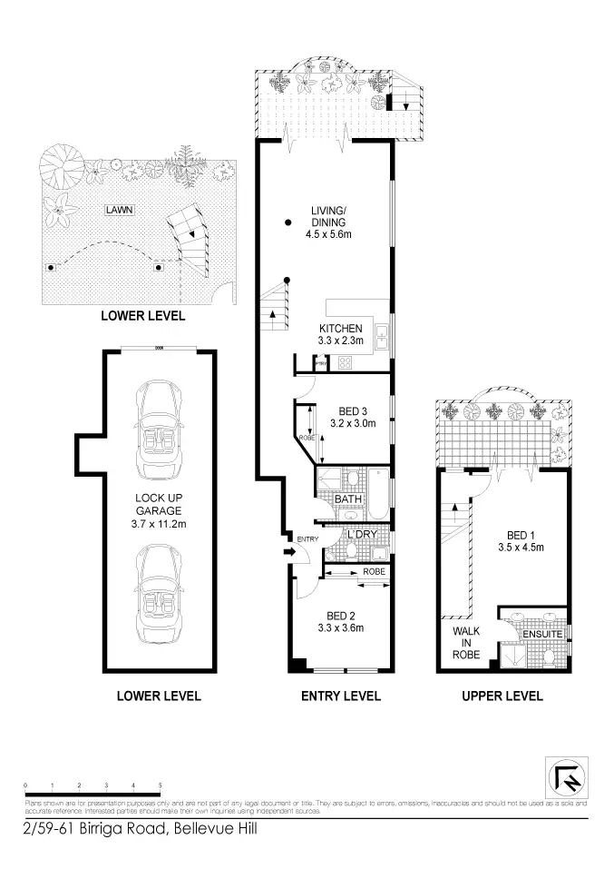 Floorplan of Homely unit listing, 2/59-61 Birriga Road, Bellevue Hill NSW 2023